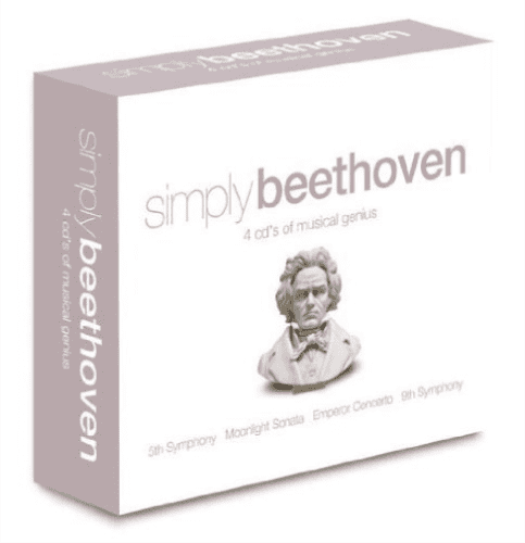 CD: Simply Beethoven (4 CD) (Last copies then N/A)