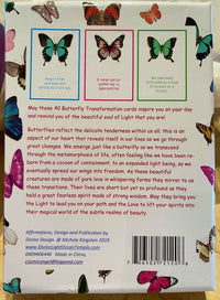 Love Light Butterfly Transformation Cards