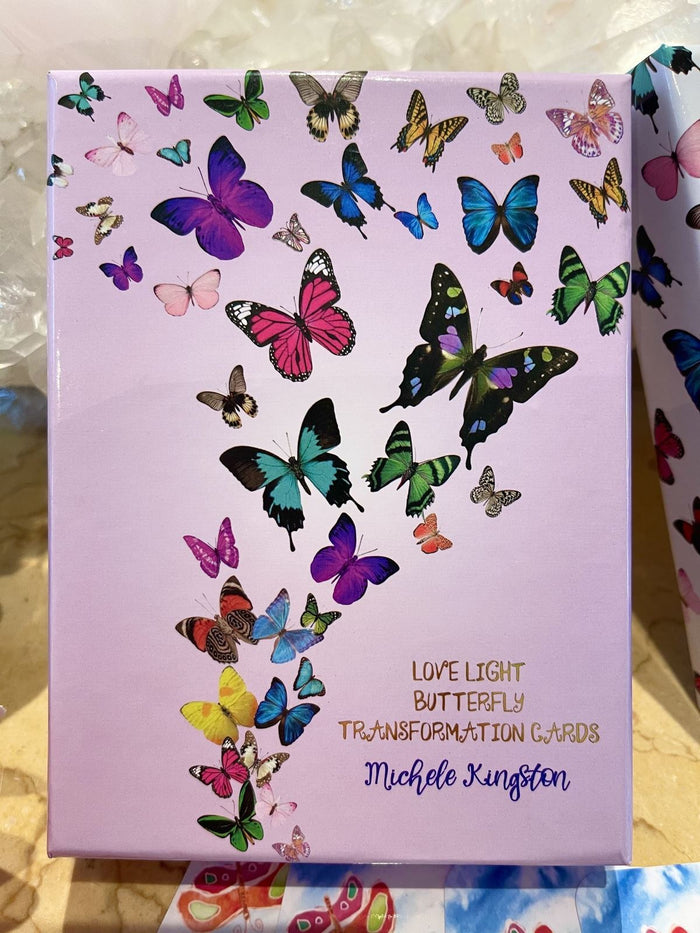 Love Light Butterfly Transformation Cards