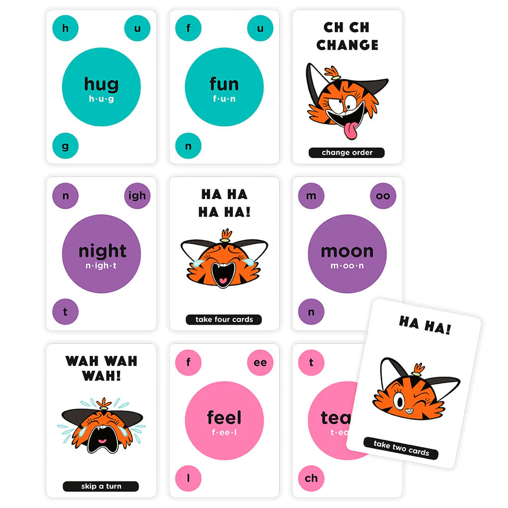 Mrs Wordsmith Phonics Blah Blah Blah Card Game  Ages 4-7