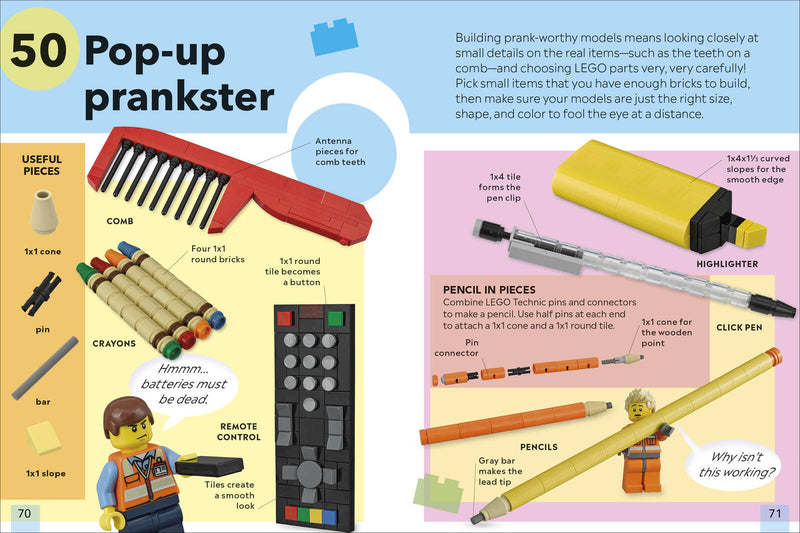 LEGO Fun Family Challenges: 50 Boredom-Busting Ideas to Build and Play