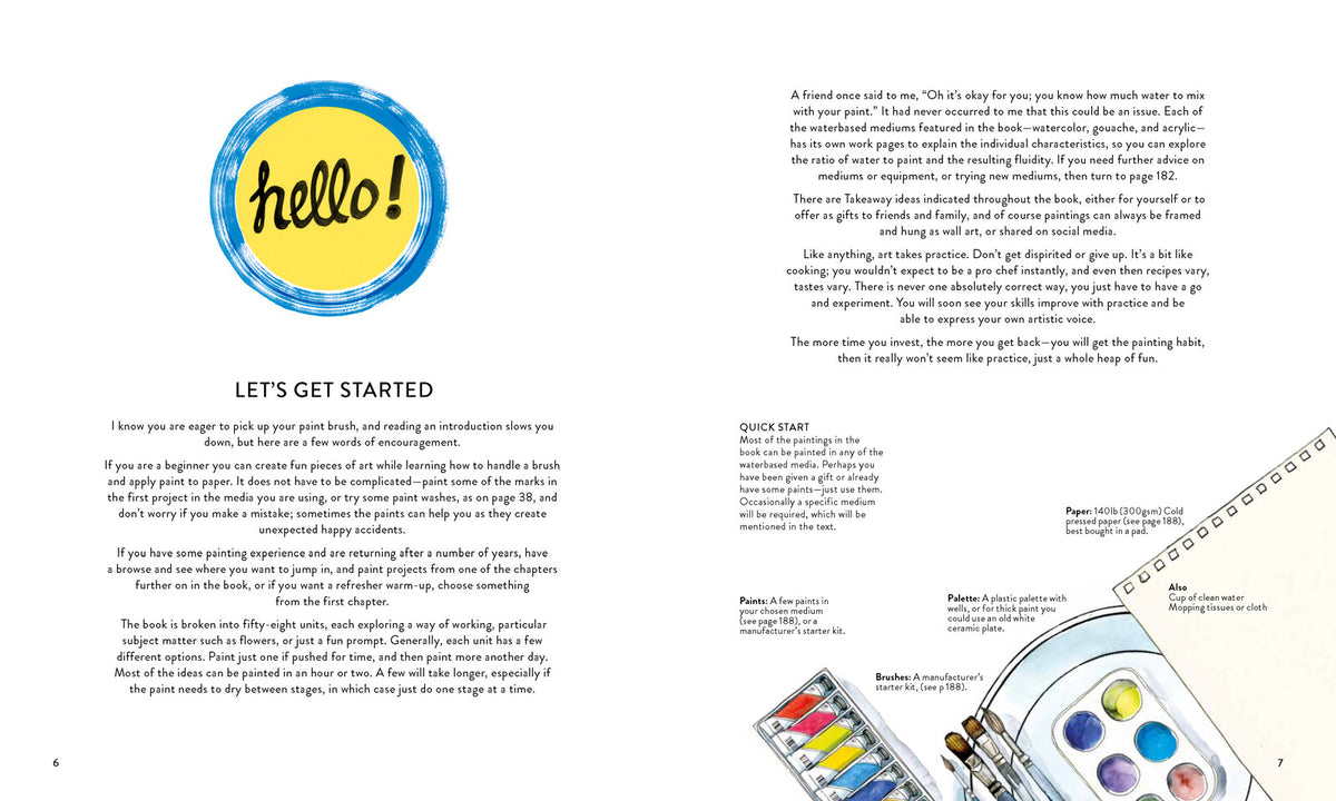 Start Here: Paint: 50 Ways To Be an Artist Without Trying: Volume 2