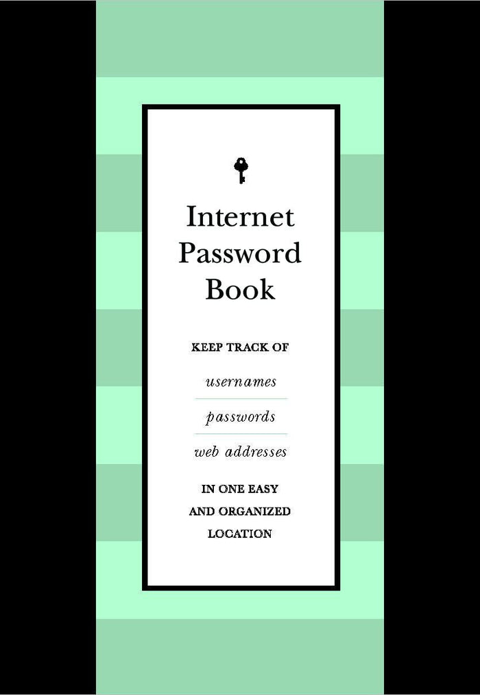 Internet Password Book