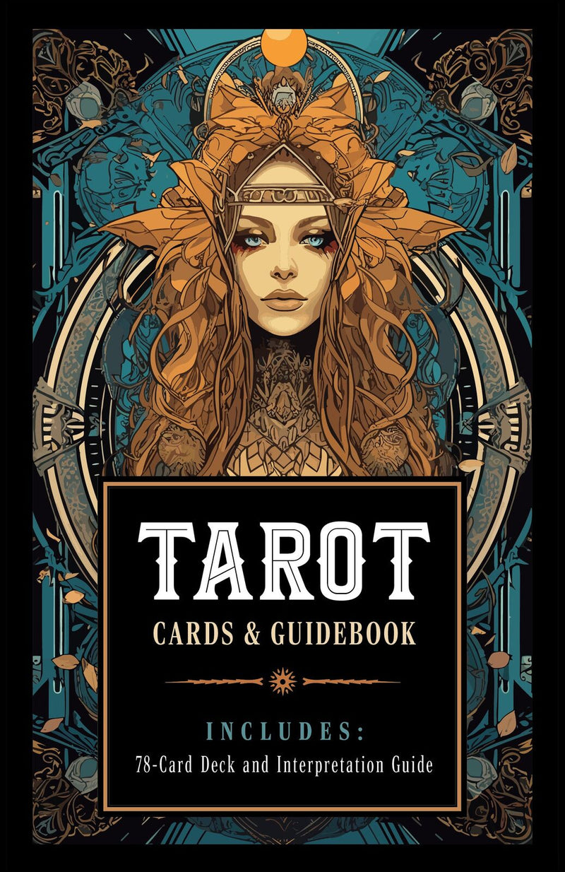 Tarot Kit: Cards and Guidebook - Includes: 78-Card Deck and Interpretation Guide