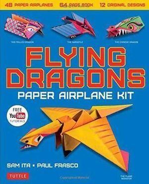 Flying Dragons Paper Airplane Kit