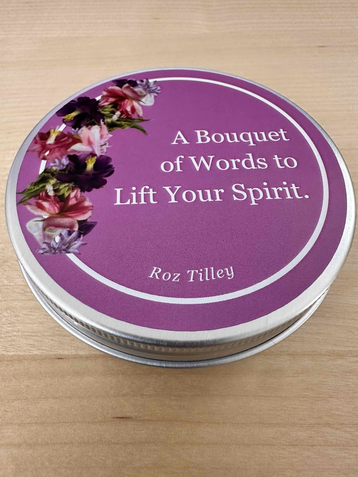 A Bouquet Of Words To Lift Your Spirit - Affirmation Cards