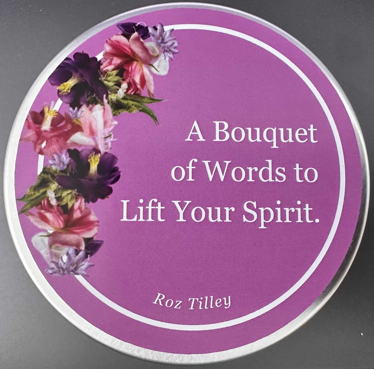 A Bouquet Of Words To Lift Your Spirit - Affirmation Cards