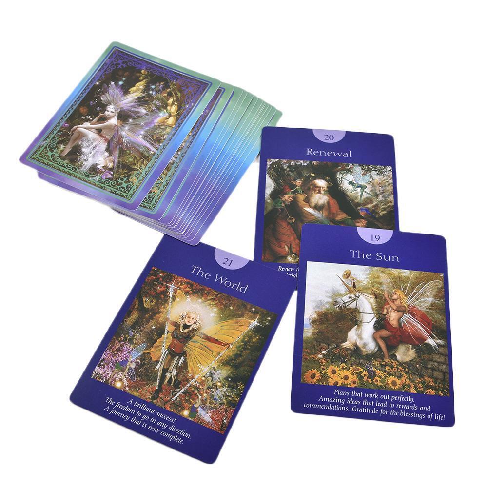 Fairy Tarot Cards: A 78-Card Deck and Guidebook