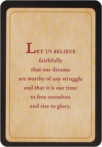 Motivation Manifesto Cards