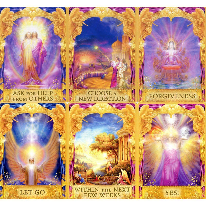 Angel Answers Oracle Cards: A 44-Card Deck and Guidebook