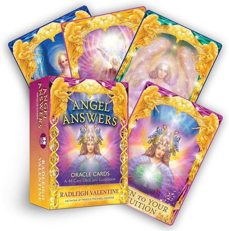 Angel Answers Oracle Cards: A 44-Card Deck and Guidebook