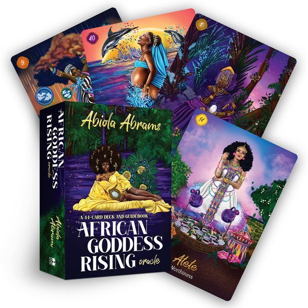 African Goddess Rising Oracle: A 44-Card Deck and Guidebook