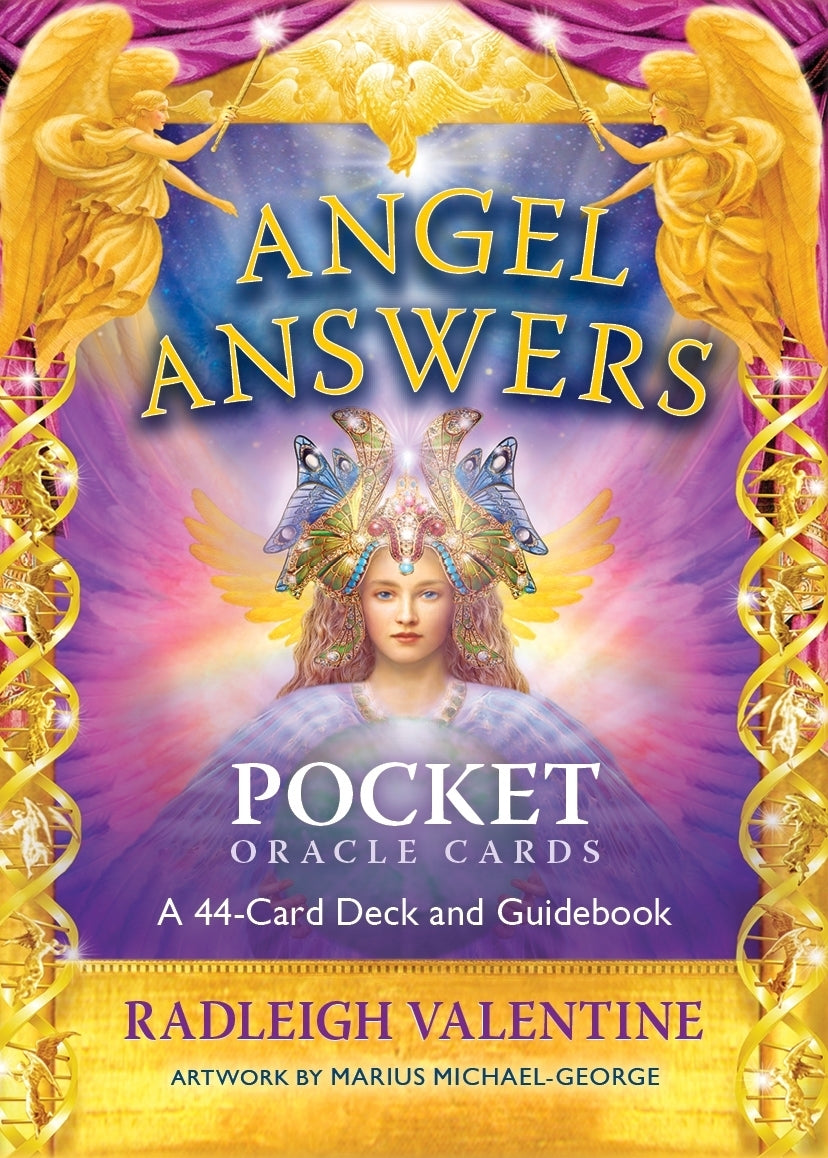 Angel Answers Pocket Oracle Cards: A 44-Card Deck and Guidebook