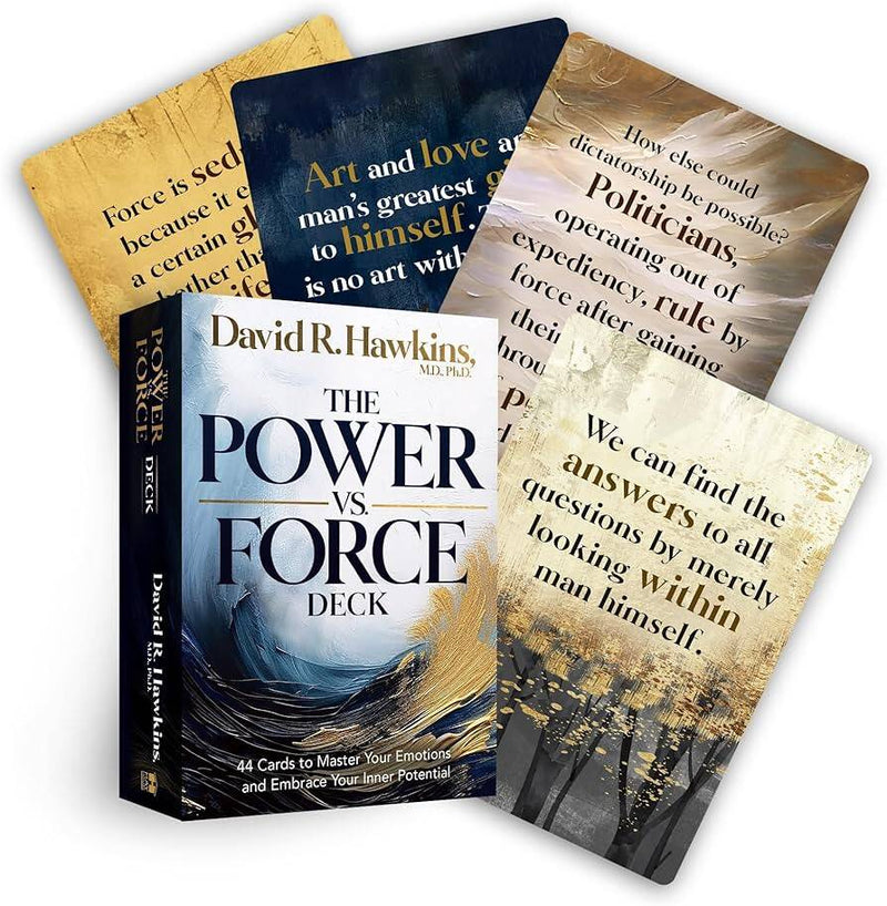 Power vs. Force Deck, The: 44 Cards to Master Your Emotions and Embrace Your Inner Potential