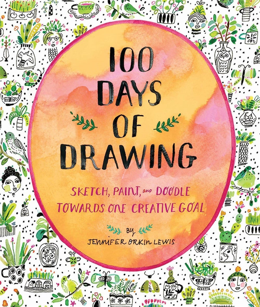 100 Days of Drawing (Guided Sketchbook)