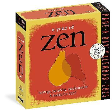 A Year of Zen Page-A-Day Calendar 2025: Sayings, Parables, Meditations & Haiku for 225