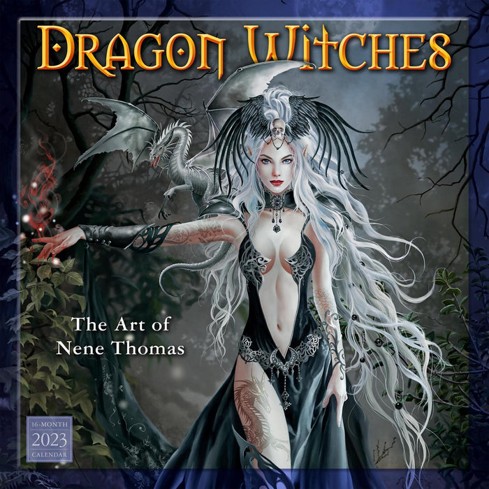 Dragon Witches: The Art of Nene Thomas 2023 16-month Wall Calendar