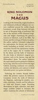 King Solomon the Magus: Master of the Djinns and Occult Traditions of East and West