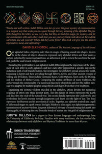 Alphabets and the Mystery Traditions: The Origins of Letters in the Earth, the Underworld, and the Heavens