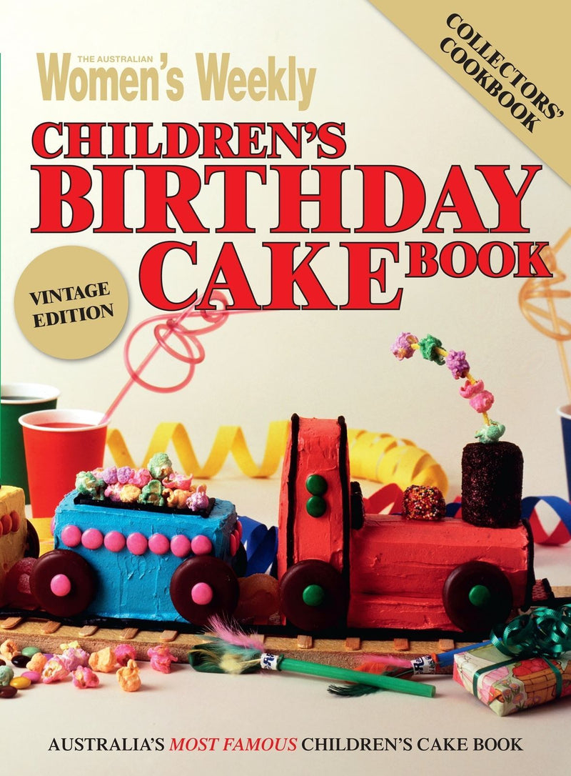 AWW Children's Birthday Cake Book - Vintage Edition