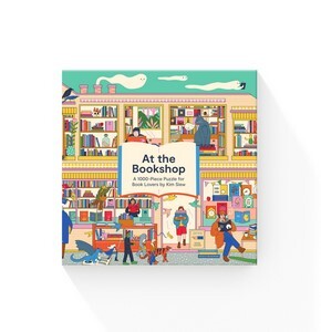 At the Bookshop: A 1000-Piece Puzzle for Book Lovers