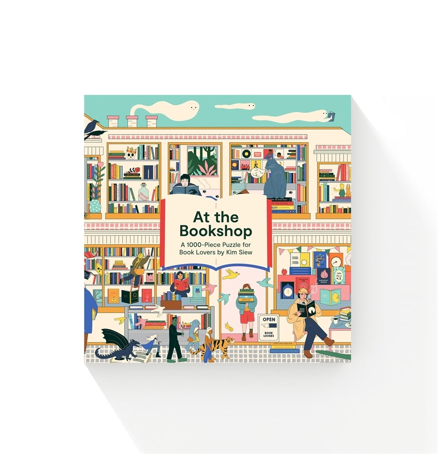 At the Bookshop: A 1000-Piece Puzzle for Book Lovers