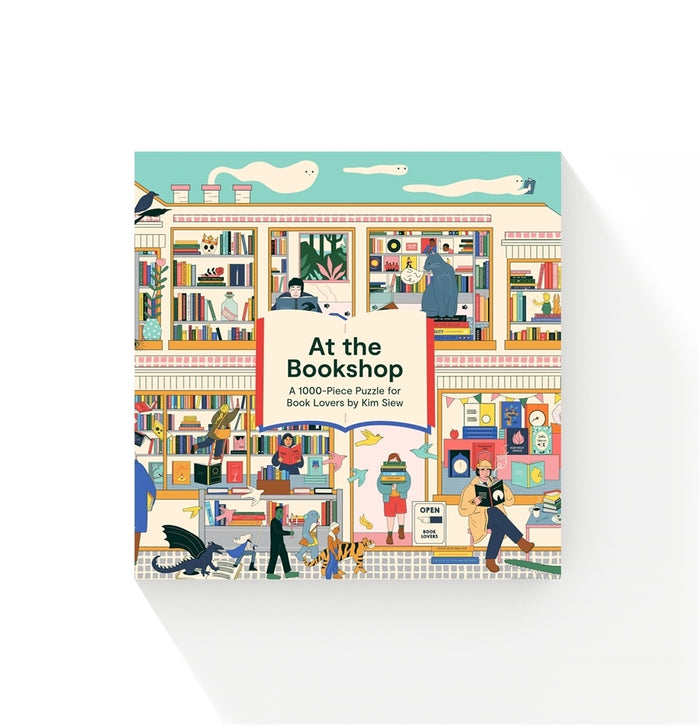 At the Bookshop: A 1000-Piece Puzzle for Book Lovers