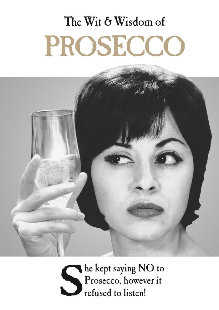 Wit and Wisdom of Prosecco, The: the perfect Mother's Day gift  from the BESTSELLING Greetings Cards Emotional Rescue