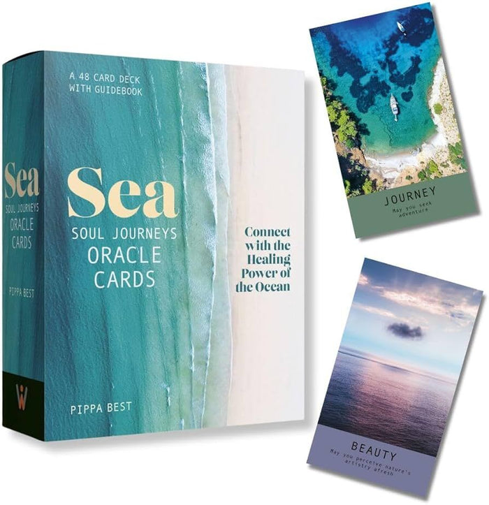 Sea Soul Journeys Oracle Cards: A 48 Card Deck with Guidebook - Connect with the Healing Power of the Ocean