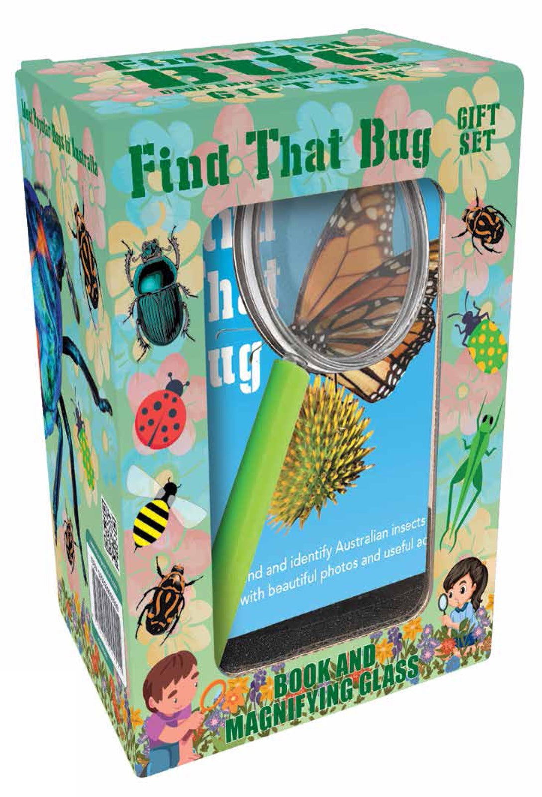 Find that Bug Box Set: Magnifying glass and book