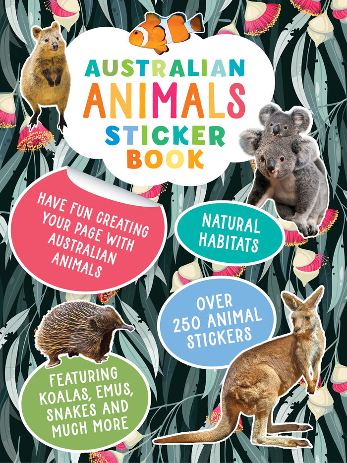 Australian Animals Sticker Book: Over 200 stickers