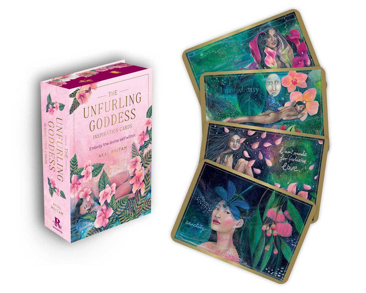 Unfurling Goddess Inspiration Cards, The: Embody the divine self within