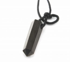 Black Onyx Pendant (Large) with Cord