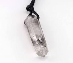 Tibetan Quartz Pendant (Large) with cord