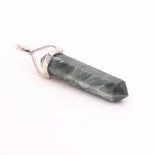 Seraphinite Pendant (Large) with Silverball (No Cord)