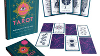 Tarot Book and Card Deck, The: Reconnect With You: A Comprehensive Introduction to the Tarot with an illustrated Tarot deck