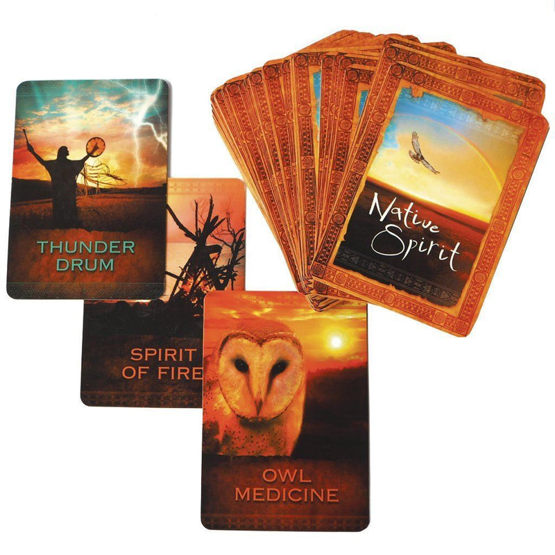 Native Spirit Oracle Cards: A 44-Card Deck and Guidebook