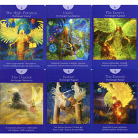 Angel Tarot Cards: A 78-Card Deck and Guidebook by Radleigh Valentine