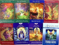 Angel Tarot Cards: A 78-Card Deck and Guidebook by Radleigh Valentine