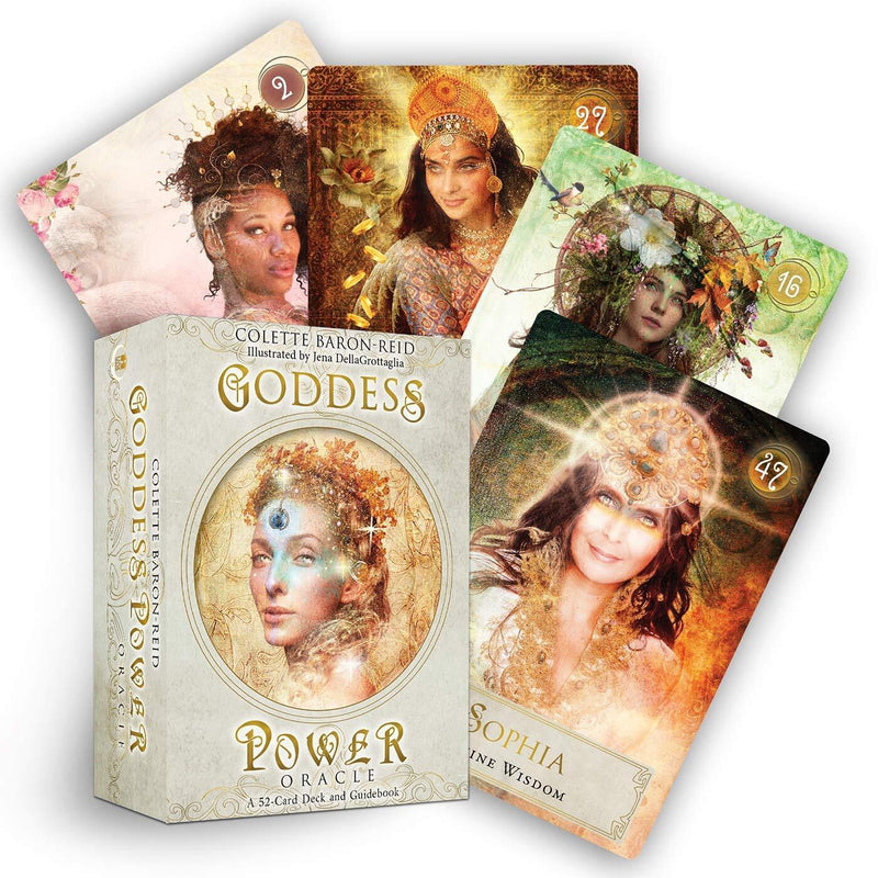 Goddess Power Oracle (Deluxe Keepsake Edition): Deck and Guidebook