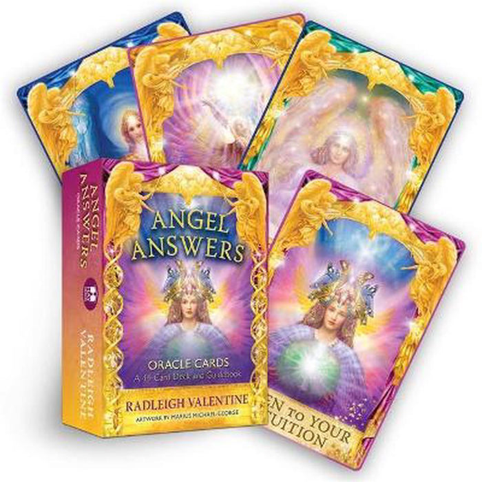 Angel Answers Oracle Cards: A 44-Card Deck and Guidebook
