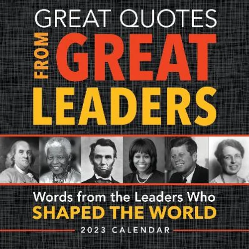 2023 Great Quotes From Great Leaders Boxed Calendar