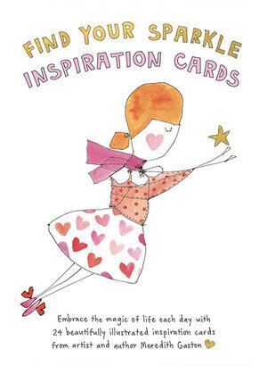 Find Your Sparkle Inspiration Cards: Embrace the magic of life each day with 24 beautifully illustrated cards