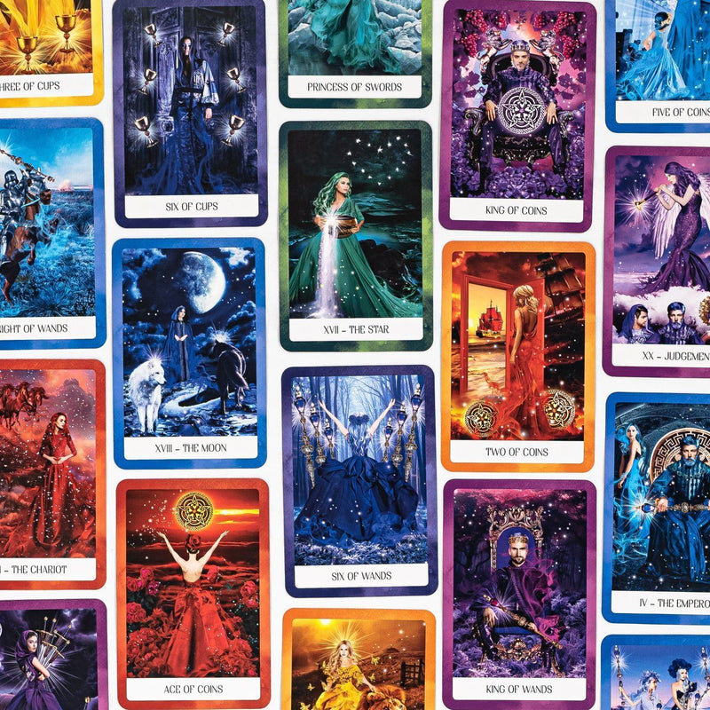 Chakra Wisdom Tarot: 78 Cards with Illustrated Guidebook