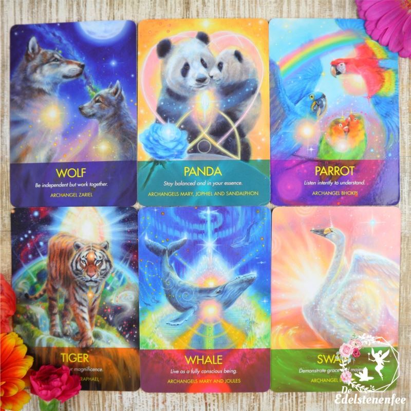 Archangel Animal Oracle Cards: A 44-Card Deck and Guidebook