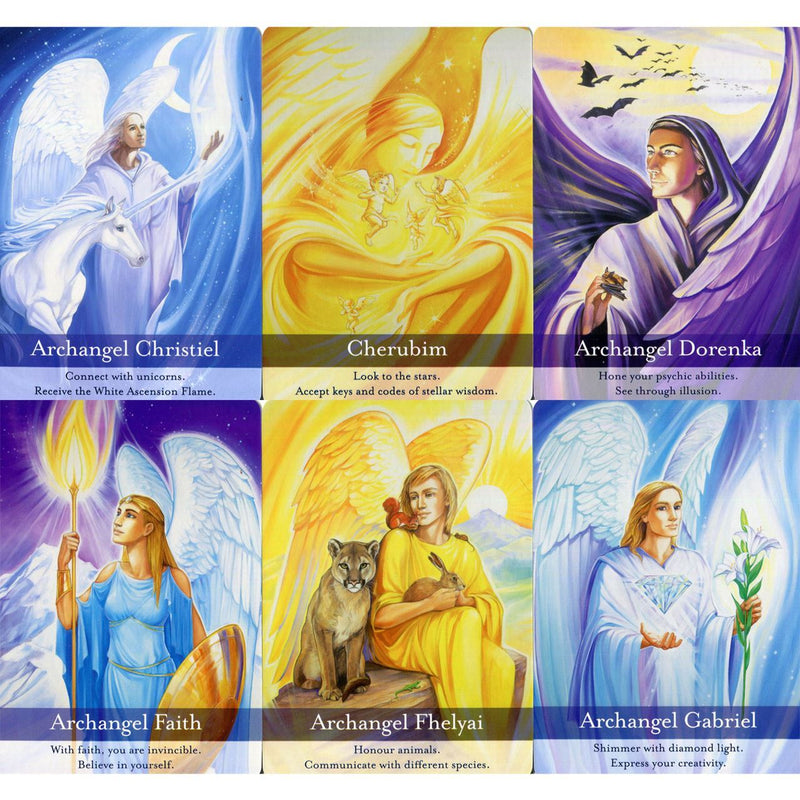 Archangel Oracle Cards: A 44-Card Deck and Guidebook