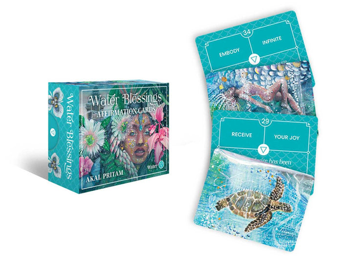 Water Blessings: Affirmation cards