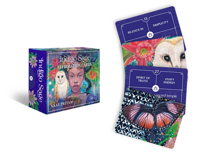 Indigo Sage: Affirmation cards